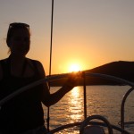 3 - Sonnenuntergang vom Boot