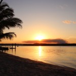 4 - Sonnenuntergang in Noosa Heads - Campingplatz